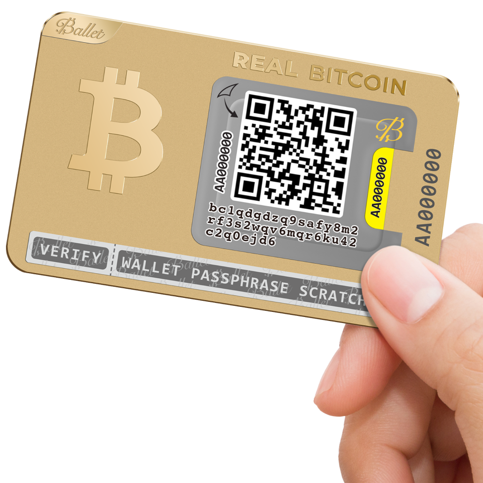 발레 24K 금도금 암호화폐 BTC 지갑 – Kepler Wallet